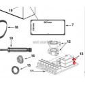 Micro-switch à souder de platine fin de course