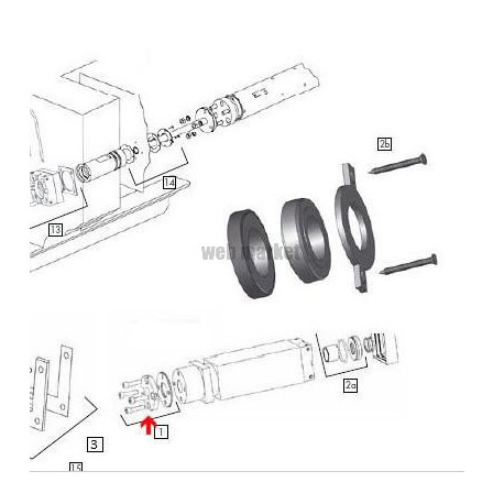 Bride, joints, vis / Traversée de paroi Stardeck