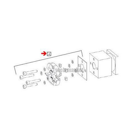 Bride, joints, vis / Scellement de palier Stardeck