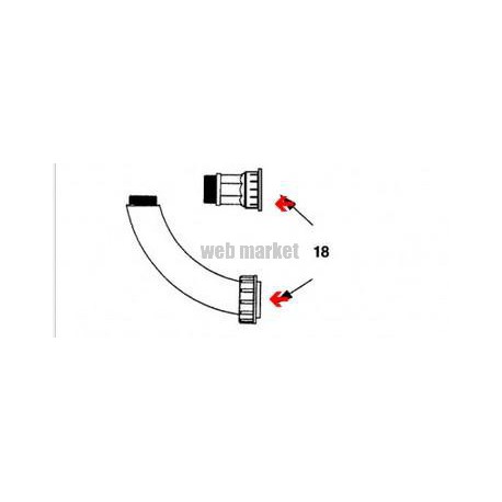 Kit de liaison vanne/filtre Lacron 18-24A-30A-04