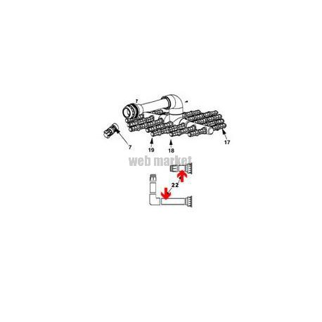 Kit de liaison vanne/filtre Lacron 30A (1"1/2)04-