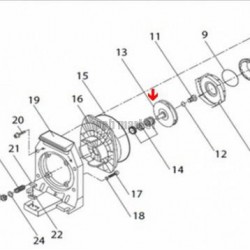Turbine pour Eurostar II 200 Ø119mm - 08-et HF21