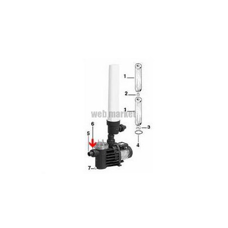 Ecrou de collet raccord de pompe Magic
