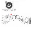 Flasque pour cuvette cuivre de pompe Starite P2R ( Dispo épuisement Stock )