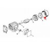 Capot de ventilateur moteur 1 à 2cv tri 142x65mm ( Dispo épuisement Stock )