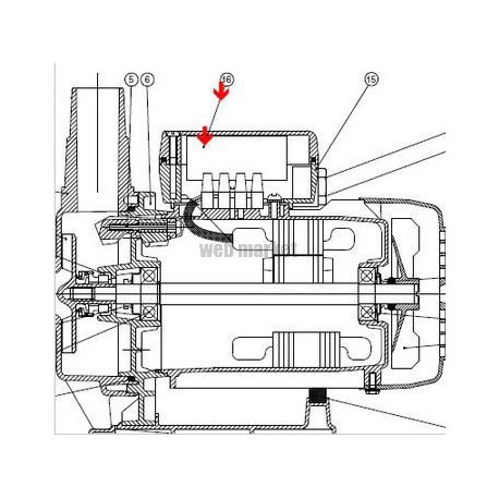 Condensateur 6mF de pompe Niper ( Dispo épuisement Stock )