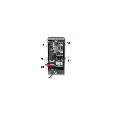 Equerre de pressostat + 2 vis