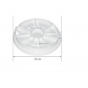Couvercle /Skimmer hors sol SL101-HS, les 2, blanc