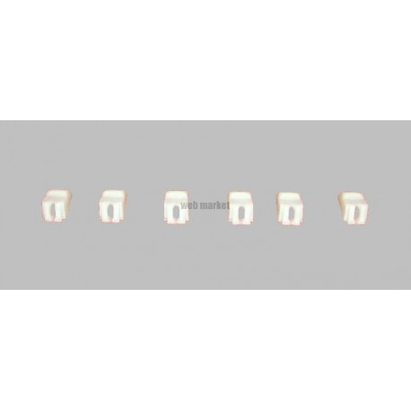 Clips plastique pour projecteur PL84C/PB84C, les 6