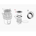 Grille à clip/Bonde de fond BL311-BB310,bleu clair