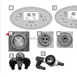 Projecteur à LED SF-D74, complet ( Dispo épuisement Stock )