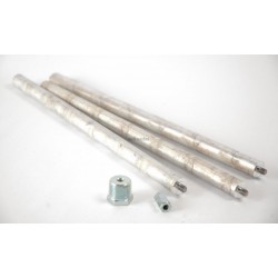 Anode 3 par appareil. Pour c-e gaz TES 50/NHRE(V) 60/HRE46-60-75-90/HRE V 60. Réf. 397382
