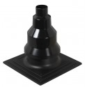 Support de conduit plafond DUALIS FLEXCONDENS pour chaudières gaz ou fioul C3,C5 ou B diamètre 80 SCP80FLA réf. 27080757