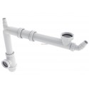 Tubulure play + plug 1 bac avec siphon connectic Réf 78060000100