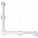 Barre haute résistance, 90 , 610x610 mm, blanc Réf 01925WH