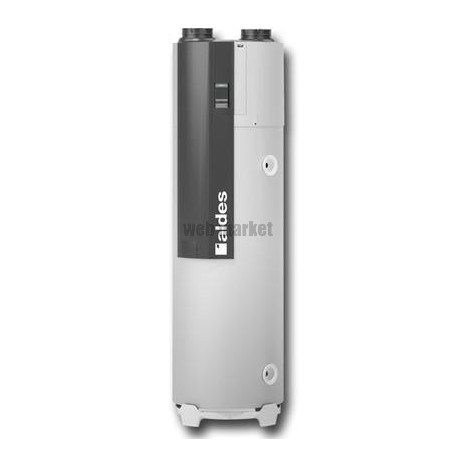ALDES Chauffe-eau thermodynamique T.Flow Hygro+ 200 L pour le logement collectif
