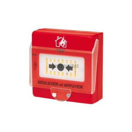 ALDES Déclencheur manuel détection incendie en habitat collectif