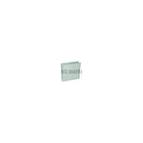ALDES Grille reprise dalle de plafond 600x300 blanche mailles carrées filtre AC174Z