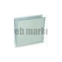 ALDES Grille reprise dalle de plafond 600x300 blanche mailles carrées filtre AC174Z