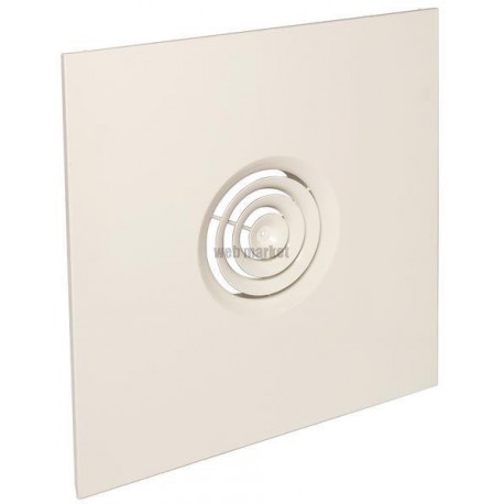 ALDES Diffuseur fixe pour dalles de plafond 600x600 acier blanc SC 832 TP D160