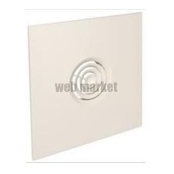 ALDES Diffuseur fixe pour dalles de plafond 600x600 acier blanc SC 832 TP D200