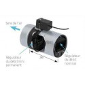 RM 125/2a-100 me - registre motorise tout ou peu diametre 125