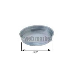 Bouchon mâle / femelle - BMF - Diamètre 450 mm - Acier galvanisé - Avec joint