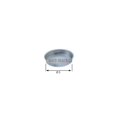 Bouchon mâle / femelle - BMF - Diamètre 450 mm - Acier galvanisé - Avec joint