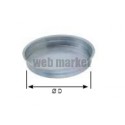 Bouchon mâle / femelle - BMF - Diamètre 560 mm - Acier galvanisé - Avec joint