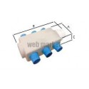Neocd 80 hy - caisson de distribution pour conduits souples reprise air vicie