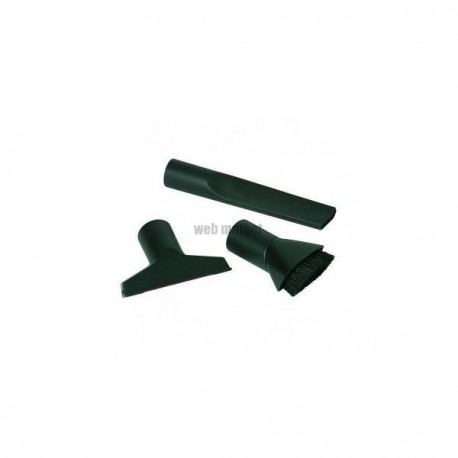 Kit 3 brosses (brosse ronde à rotule, capteur plat, suceur fin)