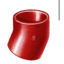 Coude SMU S 22° fonte diamètre nominal 200mm Réf. 156974 PAM