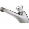 Robinet de lavabo P605 S fixation sur plage eau froide système anti blocage arrivé mâle 15 x 21 NF réf. 64612