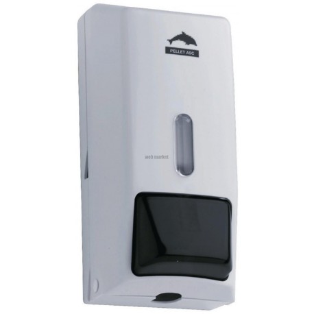 Distributeur de savon liquide 750 ml en ABS blanc réf. 878160
