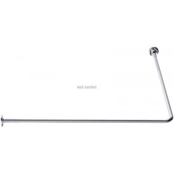 Porte-rideau d angle 80 X 80 cm D 16 mm réf. 004113
