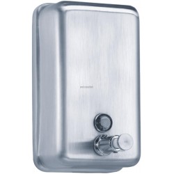Distributeur de savon liquide inox 850 ml fermeture à clé voyant de niveau réf. 878155