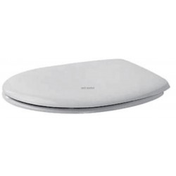 Abattant , sans amortisseur de fermeture Softclose, charnières inox, Blanc réf. 64200000