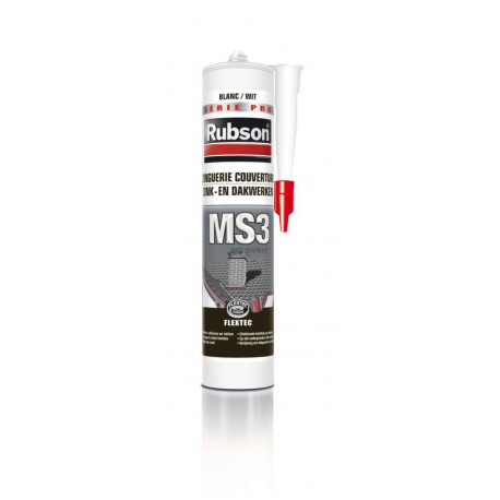 Mastic Rubson MS3 blanc cartouche de 280 ml