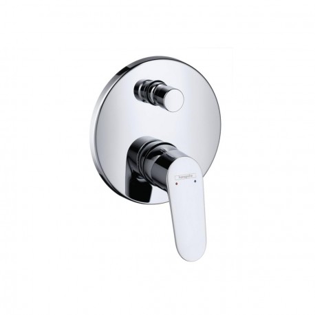Set de finition FOCUS E2 pour mitigeur bain-douche encastré chromé réf. 31945000