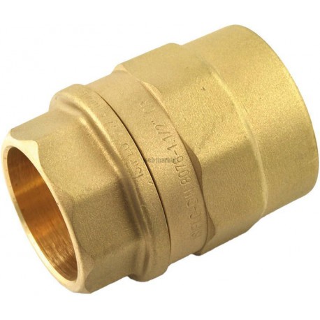 Raccord pour tubes polyéthylène Type 115 Laiton Femelle diamètre : 26x34 DN : 25 réf. 561255