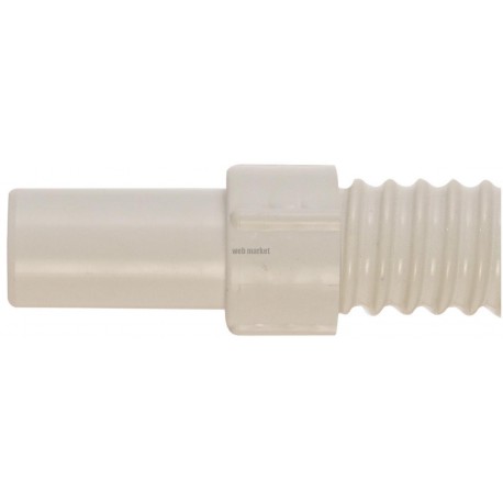 Raccord à coller TOUTFLEX blanc Ø 32mm - mâle pour tube de vidage Réf. 215-EMCL32