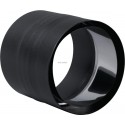Raccord anti-bistre Email Mat Acier émaillé diamètre : 180 Noir Bois / Fioul / Gaz réf. 344117