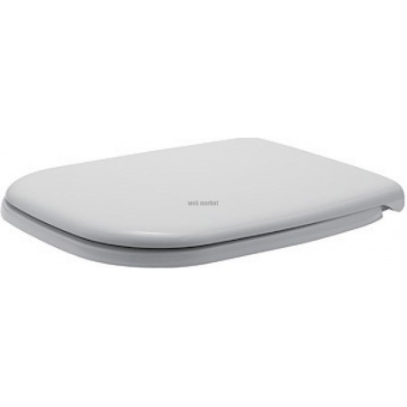 Abattant charnières Softclose Av/Am D-CODE, Blanc réf. 67390000