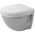 Cuvette suspendue COMPACT STARCK 3, 36x48,5, à fond creux, Blanc réf. 2202090000