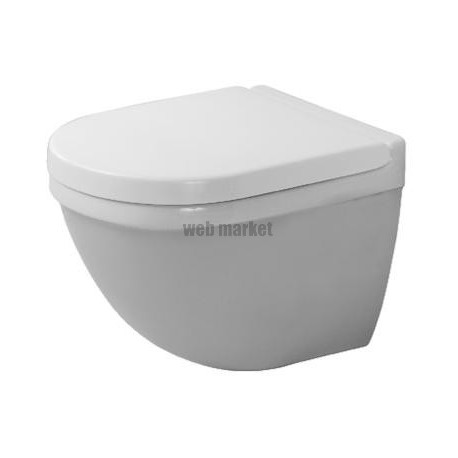 Cuvette suspendue starck 3 compact blanc réf. 2227090000