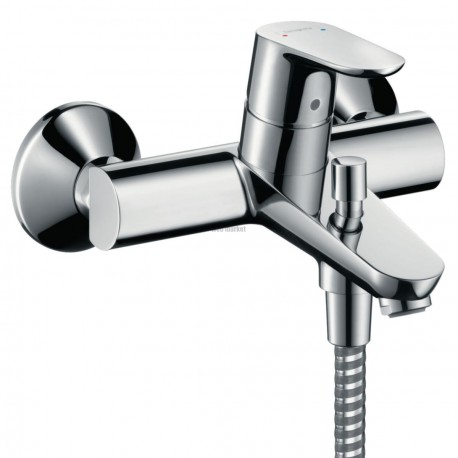 Mitigeur de bain-douche FOCUS E², avec cartouche 2 vitesses, chromé réf. 31948000