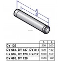 Rallonge PPS diamètre 60 / 100 longueur 1000 mm colis DY682 réf. 84887682