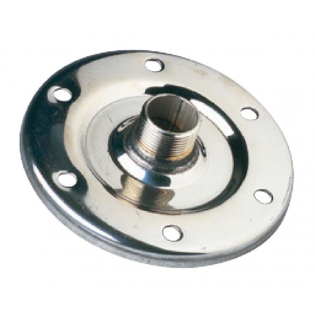 Contre-bride inox diamètre 155mm sortie 26x34 pour réservoirs de 19 à 100 litres 937321