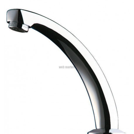 Bec fixe fondu longueur 140 hauteur 120 à poser sur plage fixation renforcée par 3 vis inox Réf : 981142