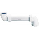 Tubulure lavabo bimatière